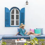 Nefeli In Blue Plaka (Naxos)